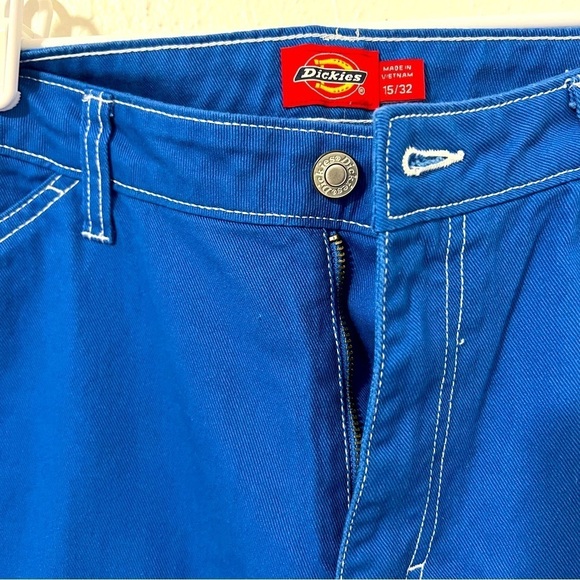 DICKIES Women's Royal Blue Size 15/32 Carpenter Relaxed Fit Utility Pant NWT - Picture 3 of 8